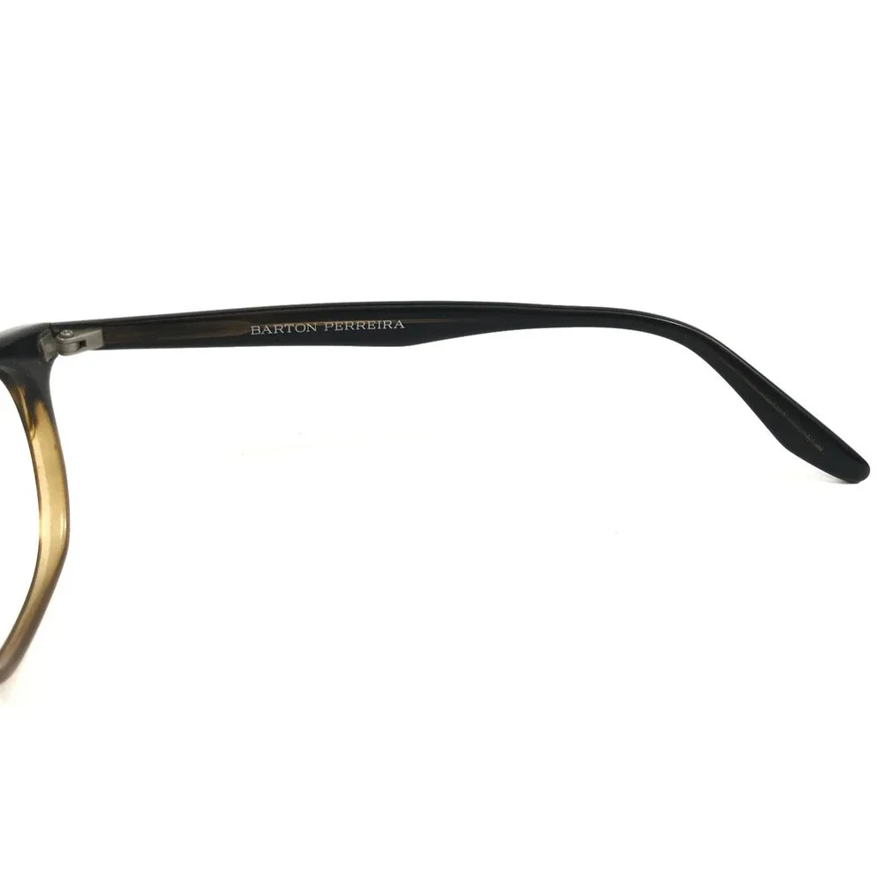 Barton Perreira Eyeglasses Frames JAMES MTR Matte Tortuga Horn Rim 49-20-145